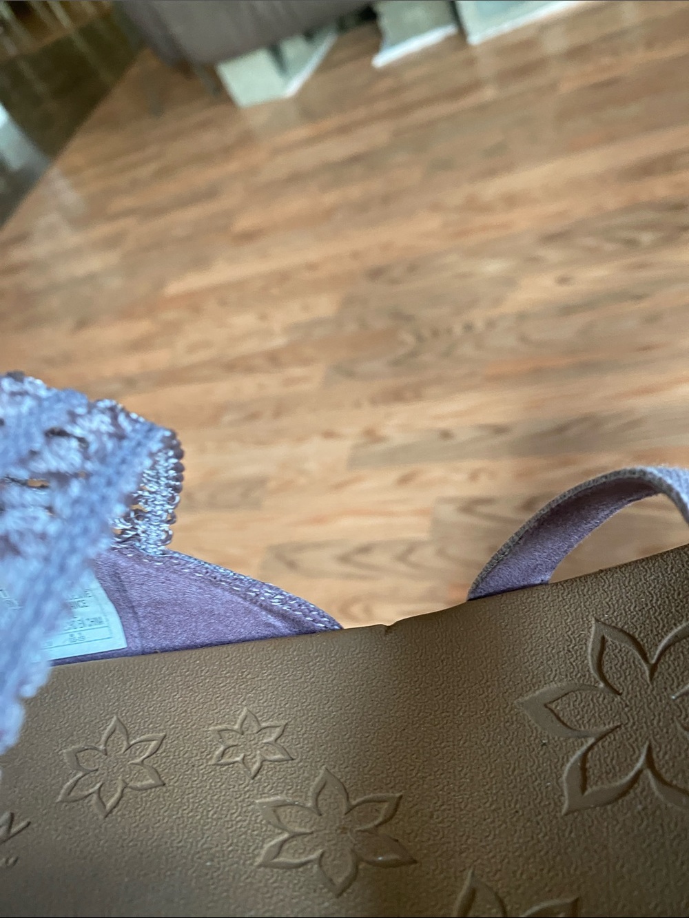 Skechers Women's Lavender Strappy Sandals with Comfy Footbed-11 NWT Pretty Cork - Picture 6 of 10